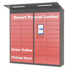 Outside Self Service Parcel Delivery Pick Up Locker With App Smart Kiosk