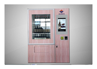 Lcd Display Wine Vending Machine Support Card Reader Paper Money Coin Receiver