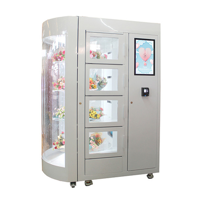 Het geautomatiseerde Rose Fresh Flower Vending Locker-Transparante Venster van de Machineself - service