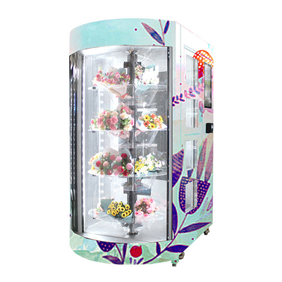 De Automaat van bloemistfresh flower station het Geautomatiseerde Systeem van de 24 urenafstandsbediening