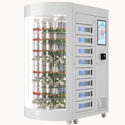 Het BoeketAutomaat van de luxebloem met Grote Touch screen220v Hoge Capaciteit