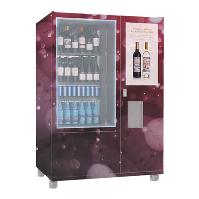 De intelligente van het de Whiskybier van de WijnAutomaat Rode Lift voor Frankrijk 22 Duim