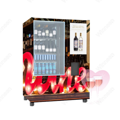 De intelligente van het de Whiskybier van de WijnAutomaat Rode Lift voor Frankrijk 22 Duim
