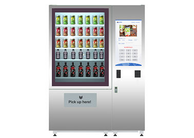 ODM OEM plantaardige fruitsaladeautomaat met lift en koeler