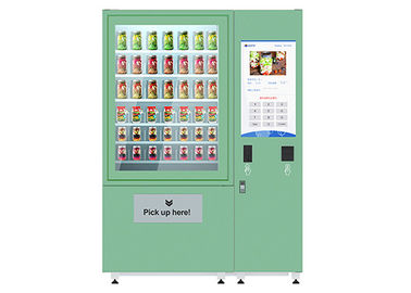 De automatische Automaten van de Fruit Verse Salade Het 32 Duimscherm met Koeling