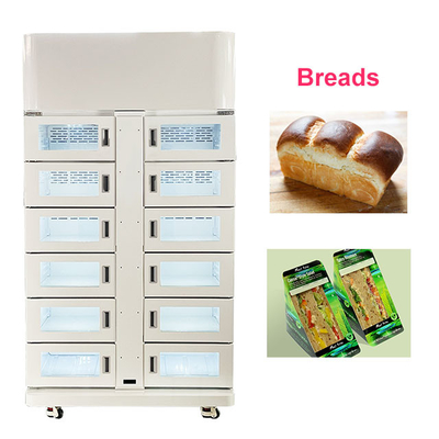 Bread Vending Machine Custom Locker Koud met Smart System En Kaartlezer