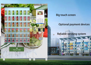 Niet-aanrakings Gezonde Automaten voor Salade met het Platform van de Ijskastafstandsbediening