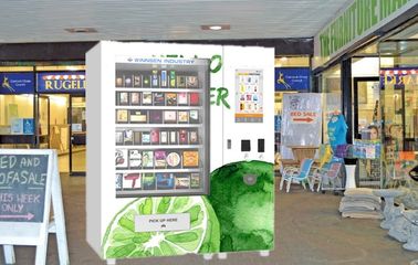 De Automaten van de douanefruitsalade/Bevroren Automaattouch screen