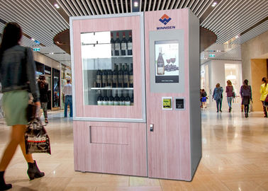 De WijnAutomaat van de luxelift met Groot de Afstandsbedieningsysteem van het Reclamescherm