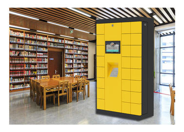 Highend van het de Luchthaven Slimme Kabinet van het Bibliotheekstation de Bagagekasten, Digitale Veilige Kast voor Huur in Publiek