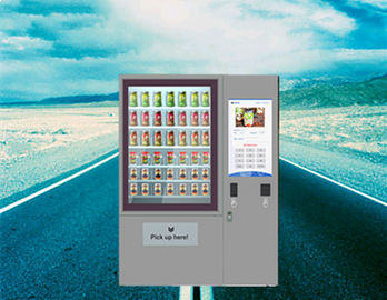 In werking gestelde muntstuk de Rekening koelde Frisdrank van het Koekjesboeken van het Melkbier de TijdschriftenAutomaat met Touch screen