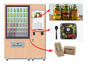 De SaladeAutomaat van het Winnsensap, de Gezonde Kast van de Voedselverkoop met Liftsysteem