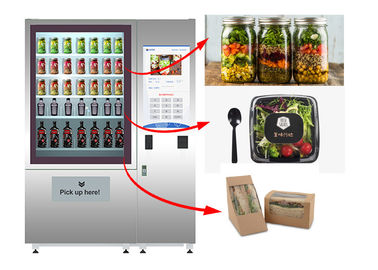 Automaat van de tribune de Verse Salade Met Liftsysteem en Ver Reclamesysteem