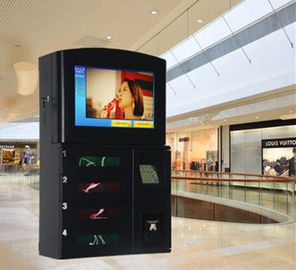 De Telefoon van de aanrakingscel het Laden Posten met LCD Adverterende Speler voor Restaurant