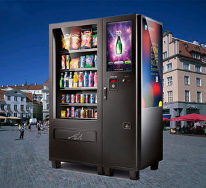 Koud Water Snack Voedsel Automaten Kiosk Met Coin Bill Creditcard Betaling