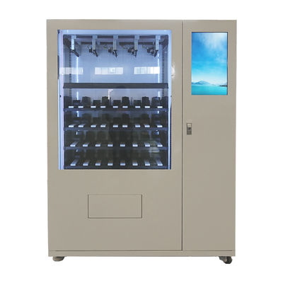 Intelligente SaladeAutomaat met Cashless-Betalingsapparaat en het Reclamescherm Geen Optie van de Aanrakingsbetaling