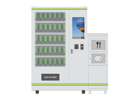 Nationale Onmiddellijk Voedsel en SaladeAutomaat met Koelsysteem, Aanpassing
