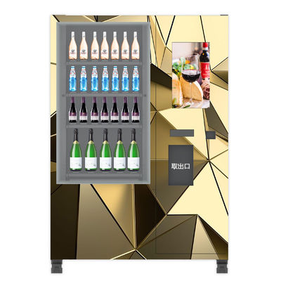 De fles drinkt WijnAutomaat, Verse SaladeAutomaat met Afstandsbedieningsysteem