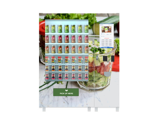 De gezonde Kast van de Voedselverkoop, SaladeAutomaat met Afstandsbedieningsysteem