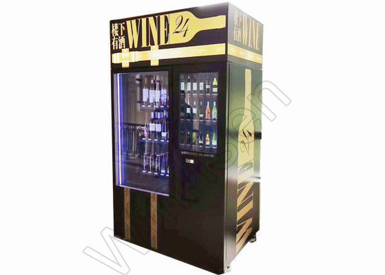 Het Touche screenoem Champagne Vending Machine van de leeftijdscontrole