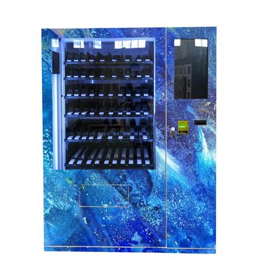 Koude Gebottelde Qr-de WijnAutomaat van de Aftastenbetaling