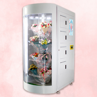 de KliniekAutomaat van het 24 urenziekenhuis met Transparante Plank voor Bloemen