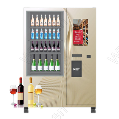 De slimme Controle van Champagne Wine Vending Machine Age van de Betalingsijskast