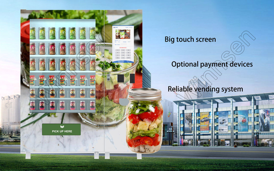 Ce-Fcc Wifi Verse de SaladeAutomaat van de Kaartbetaling met Lift Sysstem
