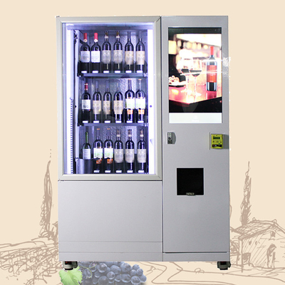 De Automaat van de de Flessenwhisky van het rode Wijnbier met het Systeem van de Liftlift