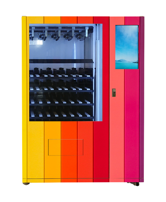 De Automaat van de saladefles met van het de Liftsysteem van de QR Codebetaling de Kaartlezer