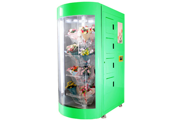 Spaanse het BoeketAutomaat van de Taal Bloemenwinkel met Bloeihuis en Temperatuurcontrole