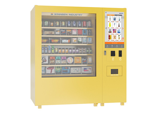 Box Mini Mart Vending Machine, oortelefoonautomaat met koelsysteem