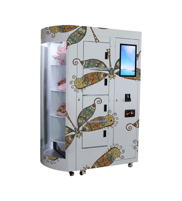 De transparante Automaat van de Planken Verse Bloem 18,5 Duim met de Controle van de Vochtigheidstemperatuur