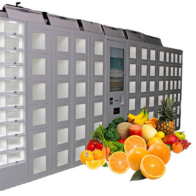 kwaliteit  Winnsen Vegetables Fruits Potato Honey Eggs Vending Lockers with Different Door Size fabriek