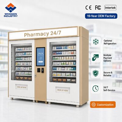 Kwaliteit Winnsen Clinic Apotheek Vending Machine Voorschrift ophalen kluisje voor Medical Center fabriek