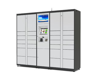 PIN-code Barcode Smart Luggage Lockers / High-end elektronische opslag Airport Lockers