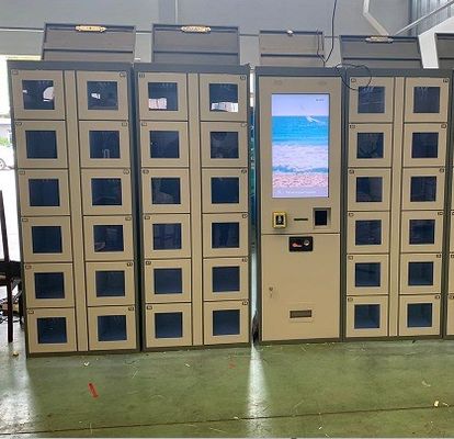 Modern ontworpen stalen verkoopautomaten, waterdicht wit automatiseringskastje