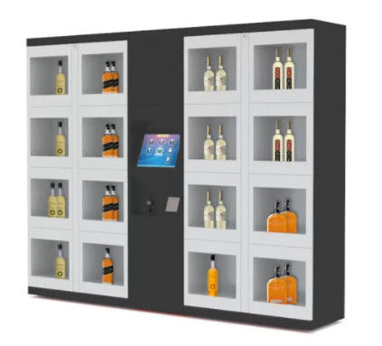 Modern ontworpen stalen verkoopautomaten, waterdicht wit automatiseringskastje