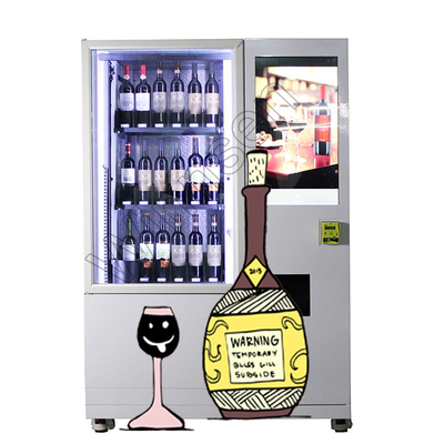 De WijnAutomaat van Comboandroid met Kaartbetaling