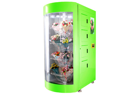 Binnen Openluchtgebruikshigh-end Intelligente BloemAutomaat met Transparante Glasvenster en Afstandsbediening