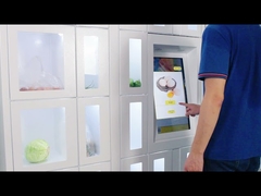 High-tech die de Gekoelde Automaat van het Kastei voor Vers Voedsel koelen