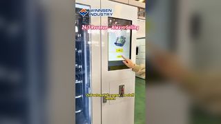 Slimme saladeautomaat voor verse bezorging